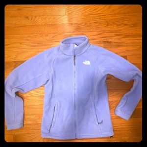 Periwinkle North Face Fleece